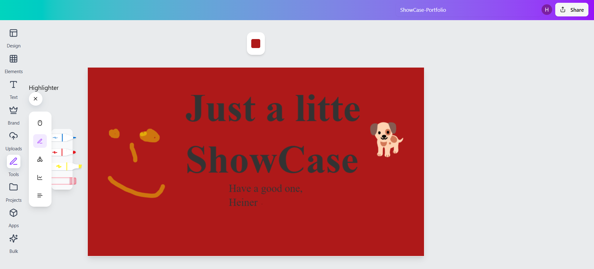 Canva Clone screenshot