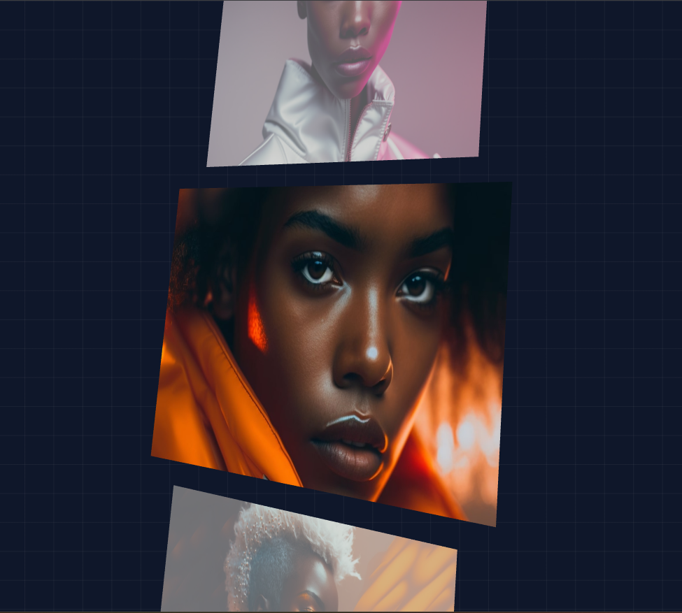 ThreeJS Carousel screenshot