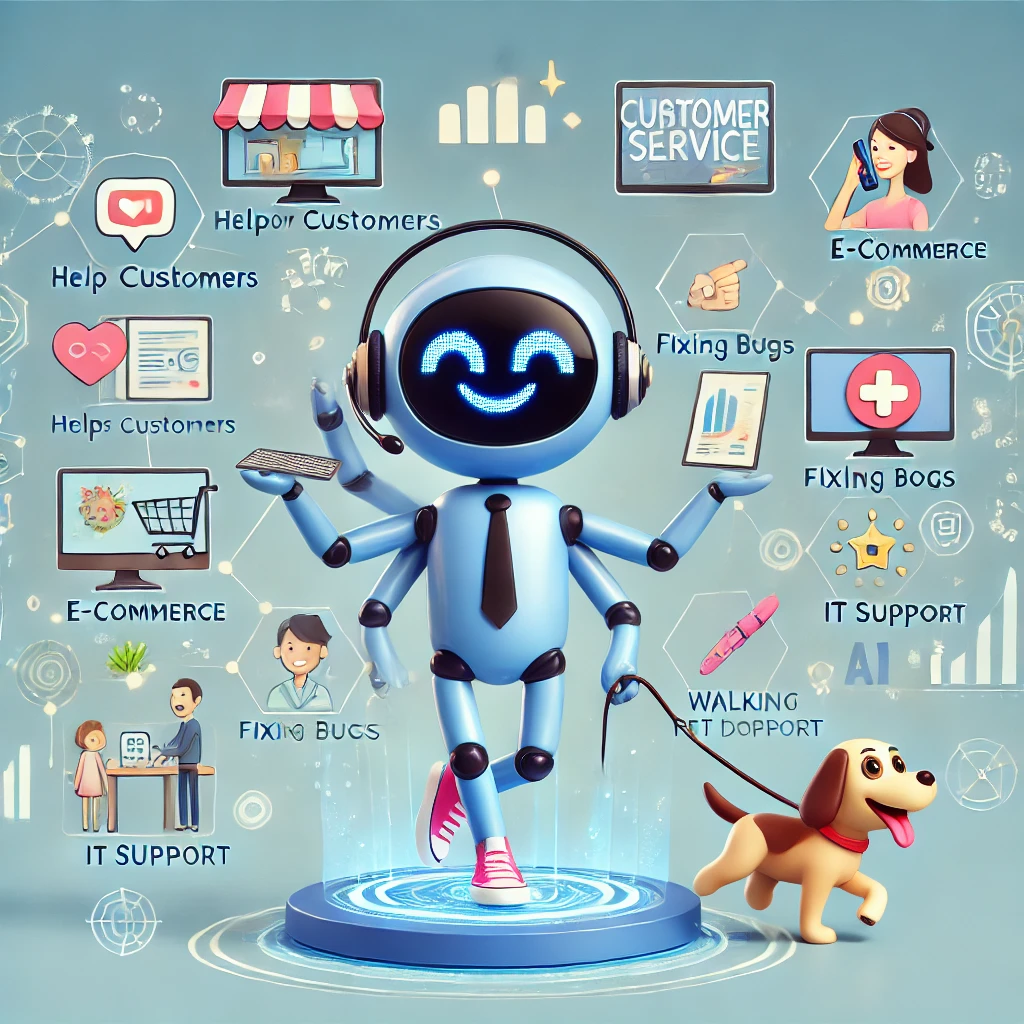 Intelligent AI Agent Juggling Tasks